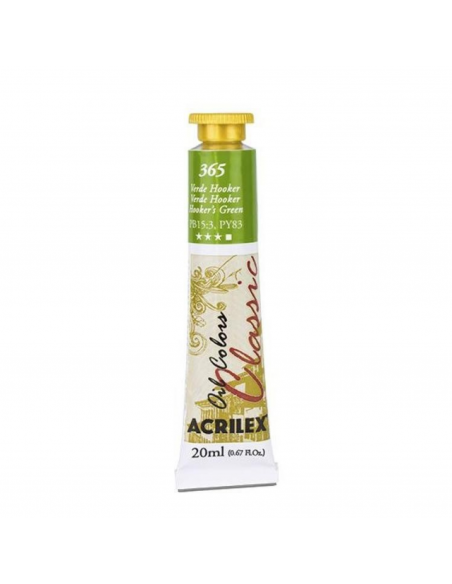 Oil Colors 365 Verde Hooker 20ml, ACRILEX
