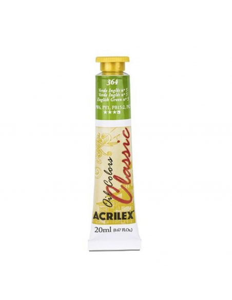 Oil Colors 364 Verde Inglés 20ml ACRILEX