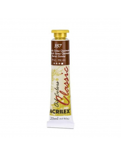 Oil Colors 357 Tierra de Siena quemada  20ml, ACRILEX