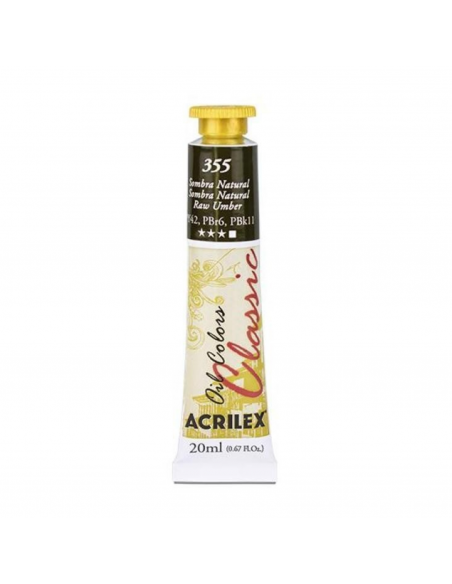 Oil Colors 355 Sombra natural 20ml ACRILEX
