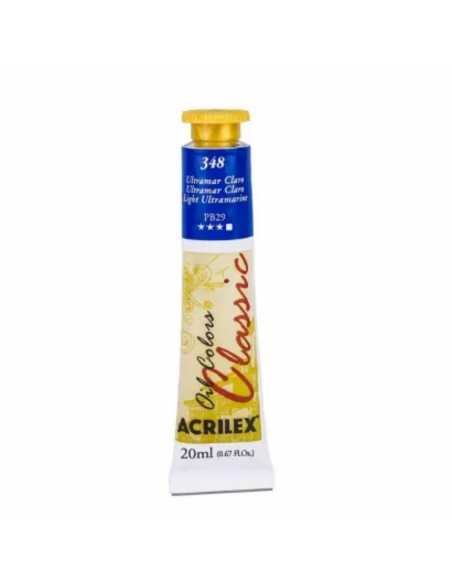Oil Colors 348 Ultramar Claro 20ml ACRILEX
