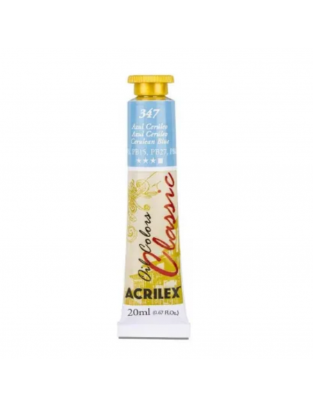 Oil Colors 347 Azúl Ceruleo 20ml ACRILEX