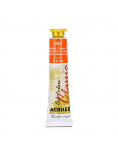 Oil Colors 343 Rojo Cadmio Claro 20ml ACRILEX