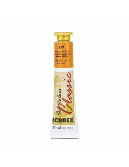 Oil Colors 339 Amarillo Indiano 20ml ACRILEX
