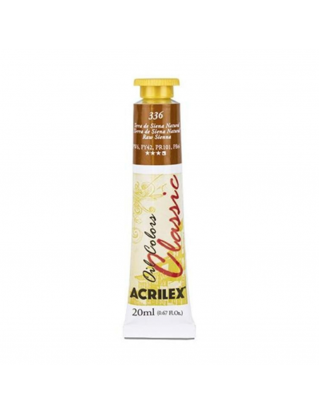 Oil Colors 336 Tierra de Siena 20ml ACRILEX