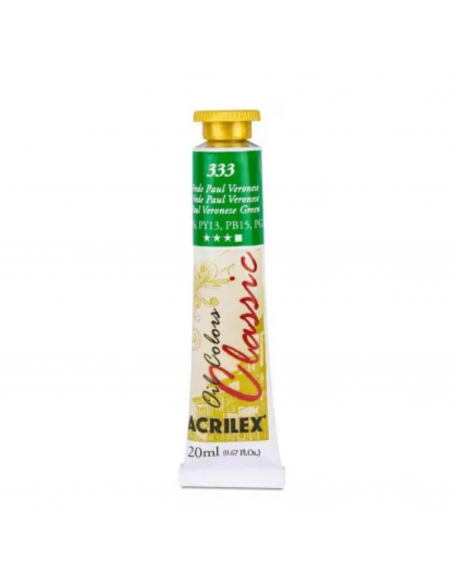 Oil Colors 333 Verde Paul Veronese 20ml ACRILEX
