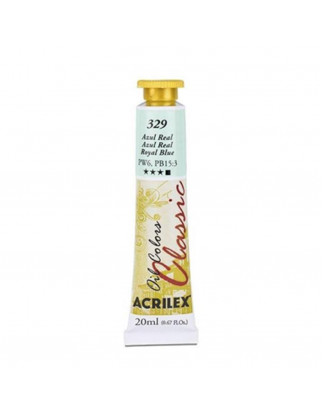 Oil Colors 329 Azul Real 20ml ACRILEX
