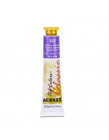 Oil Colors 321 Violeta Cobalto 20ml ACRILEX