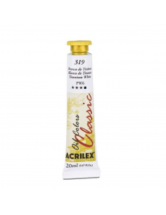 Oil Colors 319 Blanco de Titanio 20ml ACRILEX