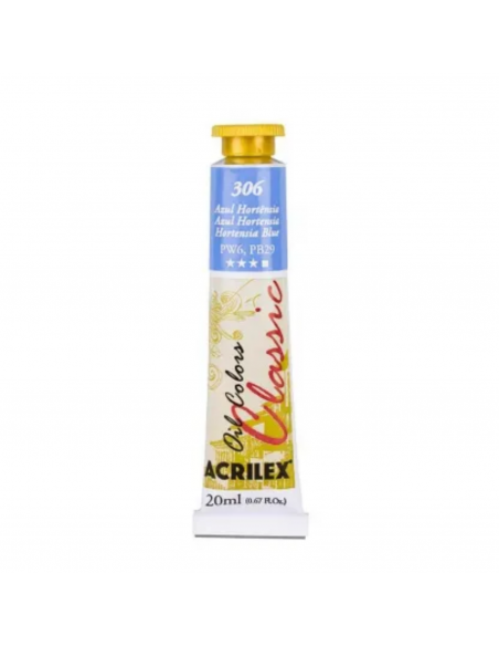 Oil Colors 306 Azul Hortensia 20ml ACRILEX