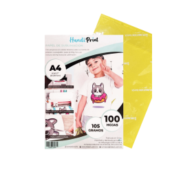 Papel de Sublimacion Textil A4 LIDEART
