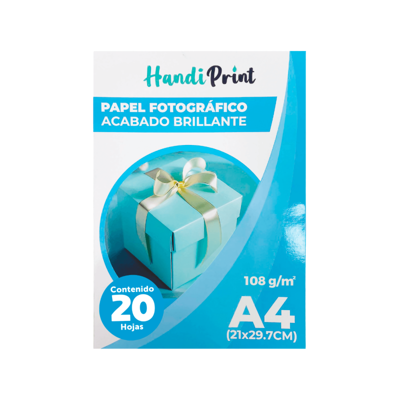 Papel Fotográfico Brillante A4 LIDEART