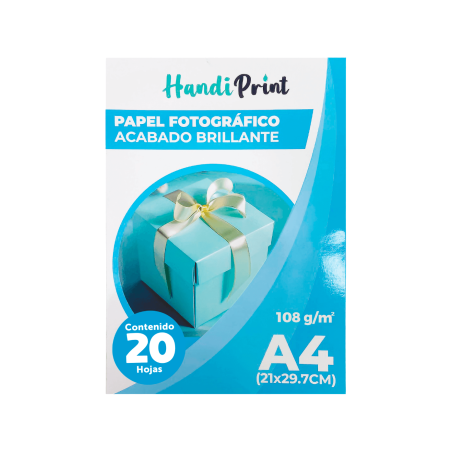 Papel Fotográfico Brillante A4 LIDEART