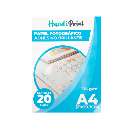 Papel Fotográfico Adhesivo Brillante LIDEART