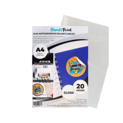 Film Autoadhesivo Inkjet A4 LIDEART
