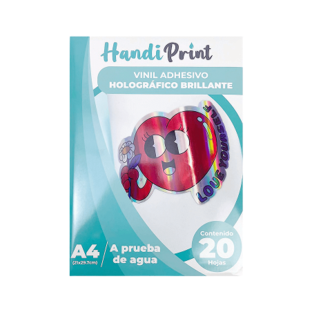 Vinil Autoadhesivo Holografico Brillante LIDEART