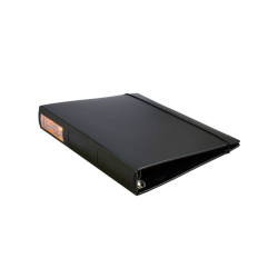 Carpeta tres anillos color negro, ACRIMET