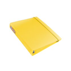 Carpeta tres anillos color amarillo, ACRIMET