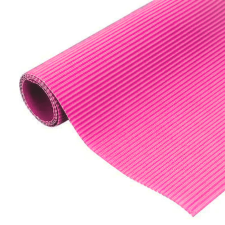 Cartón Corrugado Rosa Oscuro