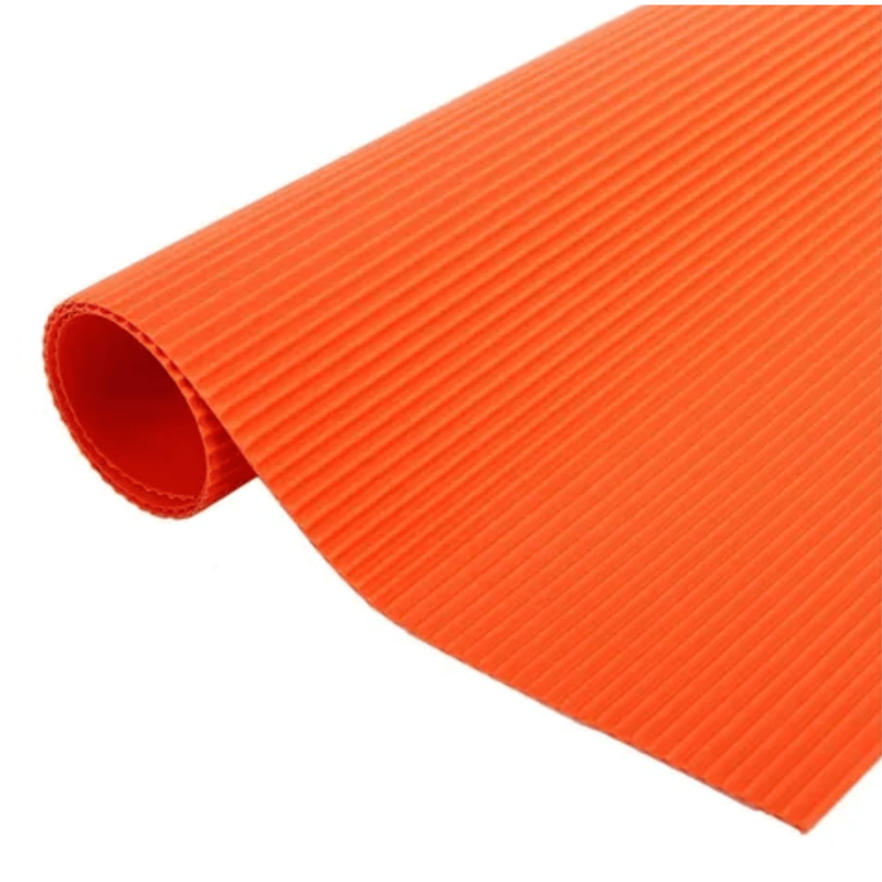 Cartón Corrugado Naranja Cartón Corrugado Naranja