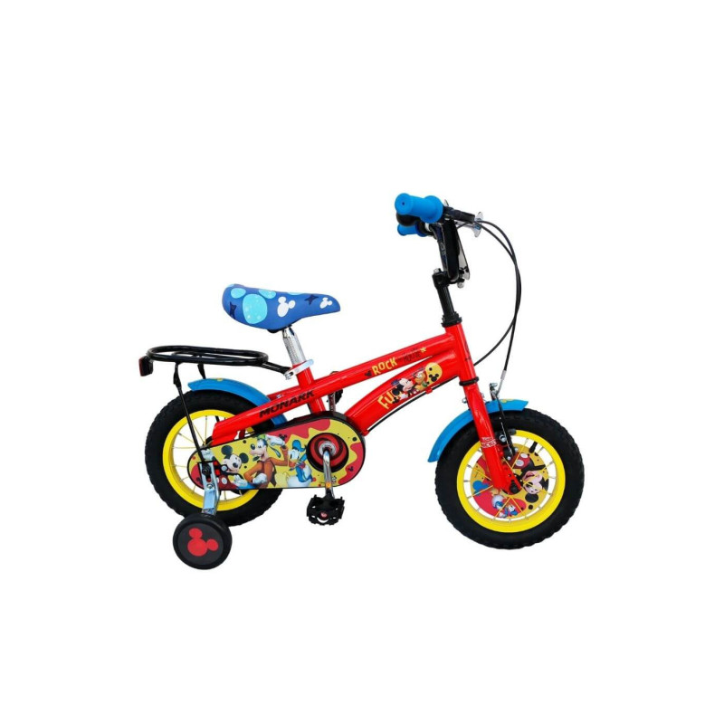Bicicleta Aro 12 Mickey Rock  Rojo MONARK - jobbi