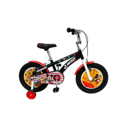 Bicicleta Aro 16 Mickey Happy Negro MONARK - jobbi