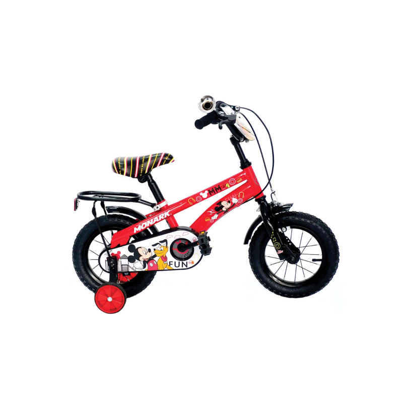 MONARK Bicicleta Aro 12 Mickey Fun Rojo