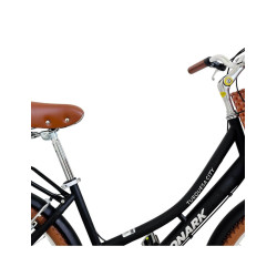 Bicicleta Aro 26 Turquesa City 6V Negro y Marron  MONARK  - jobbi