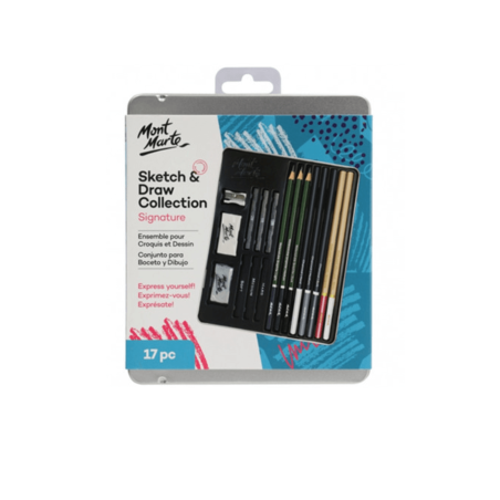 Ser de Dibujos y Bocetos Signature 17pza MONT MARTE