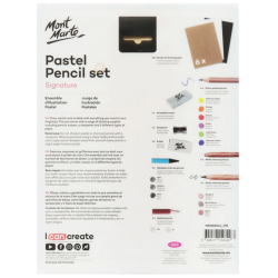 Set de Dibujo en Colores Pasteles MONT MARTE - Jobbi