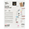 Set de Dibujo en Colores Pasteles MONT MARTE - Jobbi Set de Dibujo en Colores Pasteles MONT MARTE - Jobbi