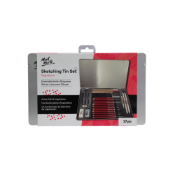 Set de Dibujo y Bocetos de 27 Pzs MONT MARTE - JOBBI