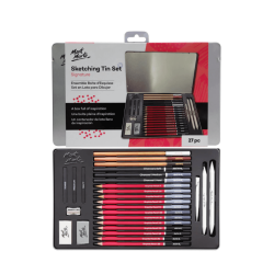 Set de Dibujo y Bocetos de 27 Pzs MONT MARTE - JOBBI