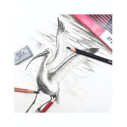 Set de Dibujo y Bocetos de 27 Pzs MONT MARTE - JOBBI