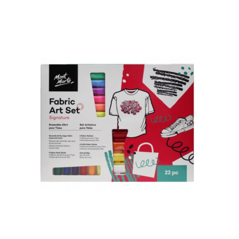 Set de Marcadores para Tela MONT MARTE - Jobbi Set de Marcadores para Tela MONT MARTE - Jobbi