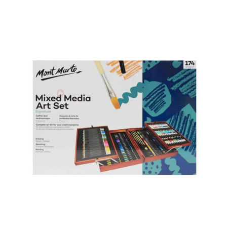 Set de Juego de Articulos con 174 Mont Marte - jobbi