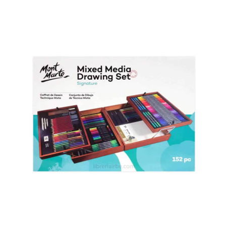 Set de Dibujo Tecnico Mixto de 152  MONT MARTE - jobbi