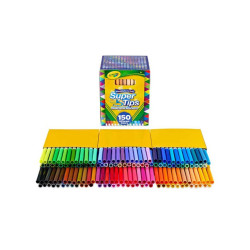 Caja de 150 Colores Super Tips CRAYOLA - jobbi