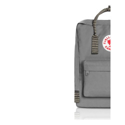 Mochila Talla Unica de Color Fog con Striped KANKEN MINI - jobbi