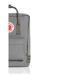 Mochila Talla Unica de Color Fog con Striped KANKEN MINI - jobbi