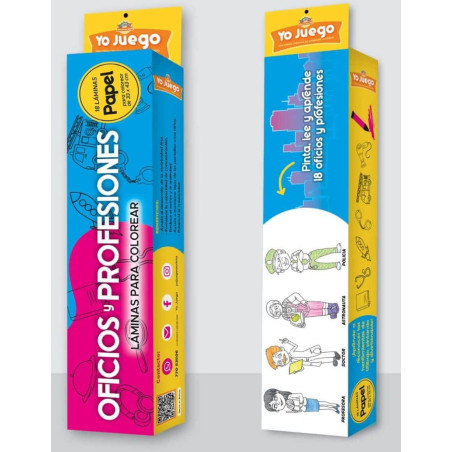 Lamina Oficios y Profesionales YO JUEGO -  jobbi