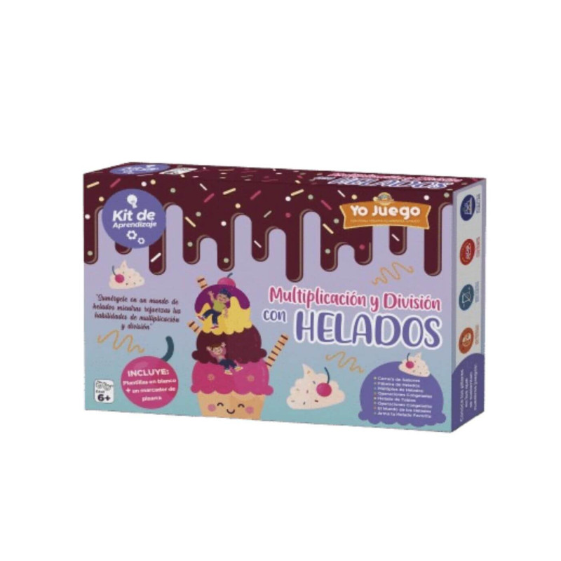 Kit Muliplicación y División con Helados YO JUEGO -  jobbi