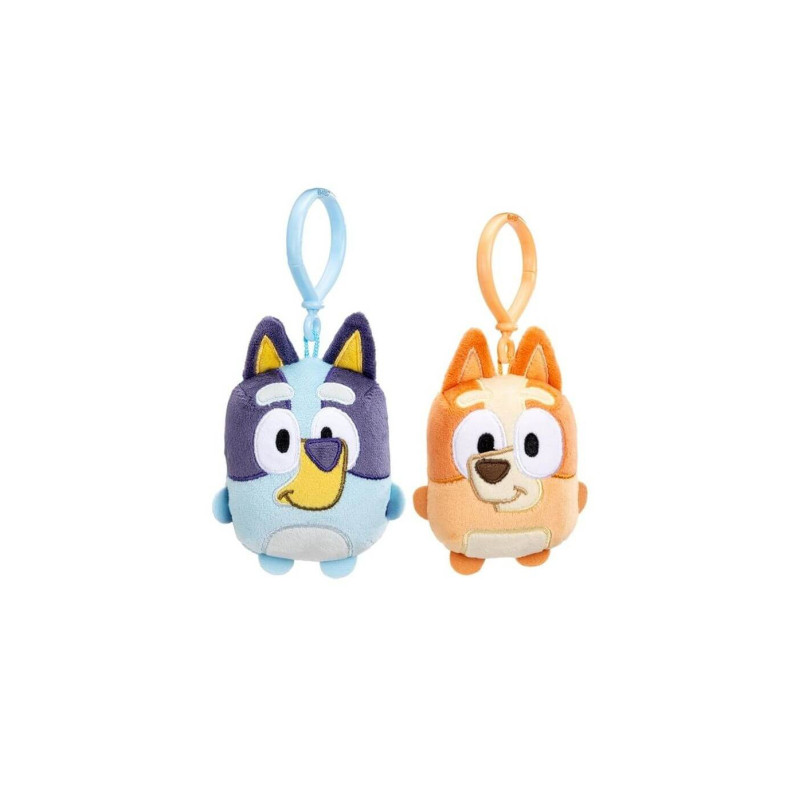 Bluey Mini peluche à clipser pour sac à dos et jeux Bluey Mini peluche à clipser pour sac à dos et jeux