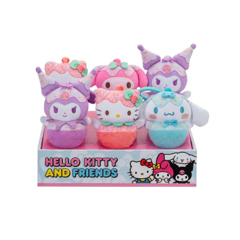 Peluche P/Mochila Hello Kitty y sus Amigos  SURT- jobbi