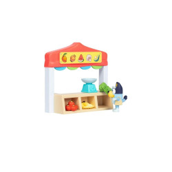 Juego de Bluey Serie 10 Heladeria y Mercado Agricultores SURT- jobbi
