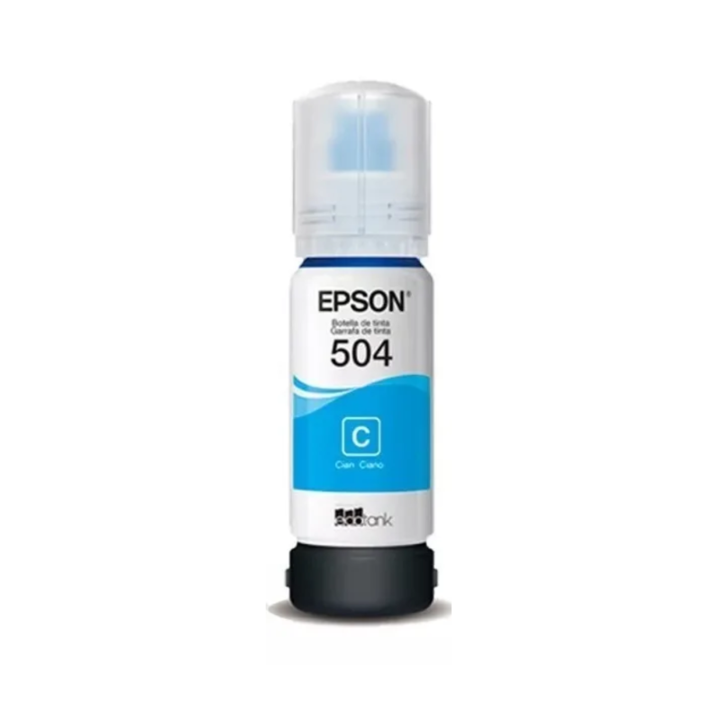 Tinta para Impresora Cyan EPSON 504