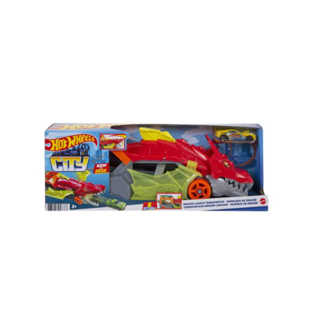 Transportador de Lanzamiento  de Dragones Urbano HOT WHEELS - jobbi