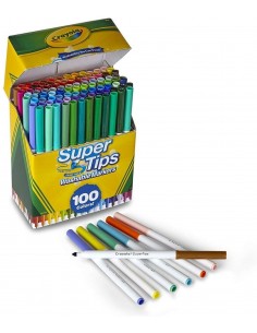 Set 100 super tips, Crayola