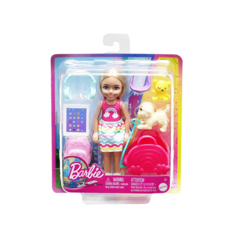 Set de juego de Viaje Muñeca Barbie Chelsea SURT - jobbi