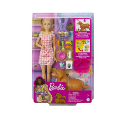 Muñeca y Mascotas de Barbie - jobbi